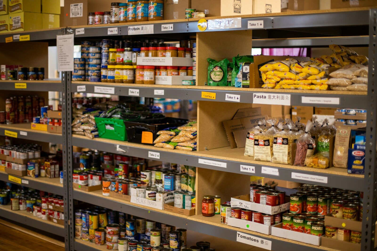 Scorte alimentari di emergenza: cosa comprare per 3 giorni, 2 settimane e 1 mese